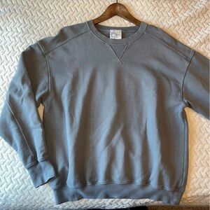 Offline by Aerie Oversized Sweatshirt Grey Size Small